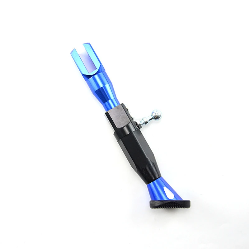 Adjustable CNC Metal Motorcycle Foot Kickstand Electrombile Kick Side Stand NEW High Quality Durable Parts Multicolour