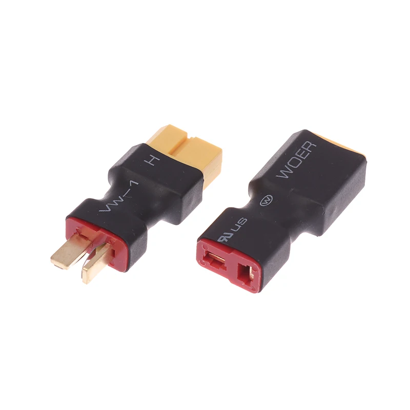 XT60 To T Plug Adapter T Plug To XT60 Aircraft Model Battery Lithium Battery RC Battery Conversion Head