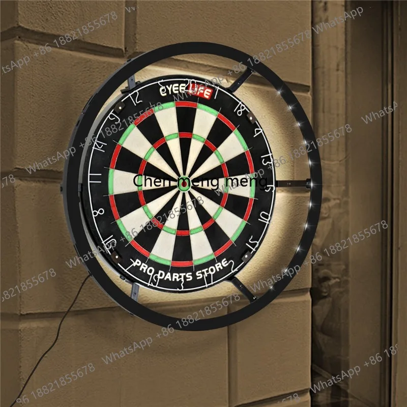 Dart plate shadowless light, professional competition sisal target flocking target bracket retainer dart target set