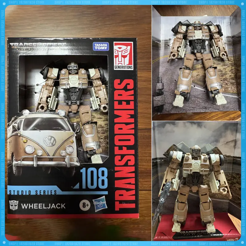 

Трансформирующая студия серии игрушки Deluxe Rise Of The Beast Ss108 Wheeljack экшн-фигурка Модель Коллекционная машина Робот Игрушки