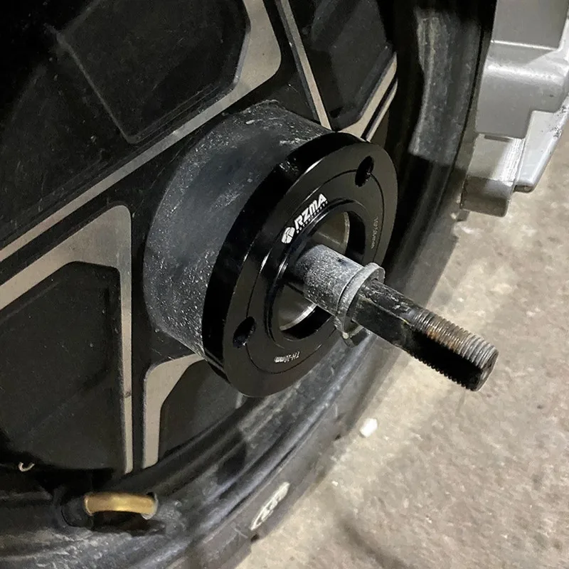 Universale 3 Fori 70mm Passo di Montaggio Moto Disco Freno Guarnizione Flangia Adattatore Distanziatore Per Yamaha Jog MBK Nitro Aerox BWS Stage6