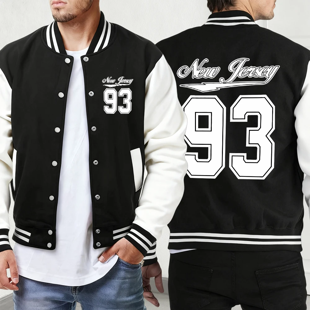 

Chicago Red Letter 11 Pattern Vintage Baseball Jersey Mens Warm Street Clothes Sports Winter Menswear Autumn Fashion Jackets