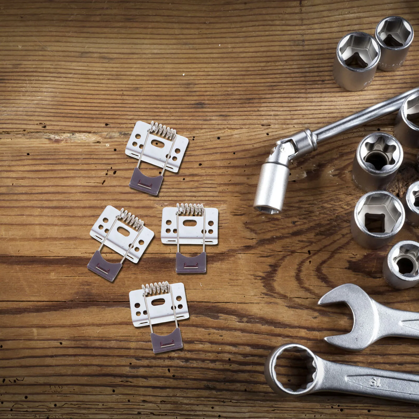 10 stücke Panel Licht Frühling Clips Universal Einbau Beleuchtung Installation Hardware Downlight Befestigungs Klemmen Für Decke Strahler