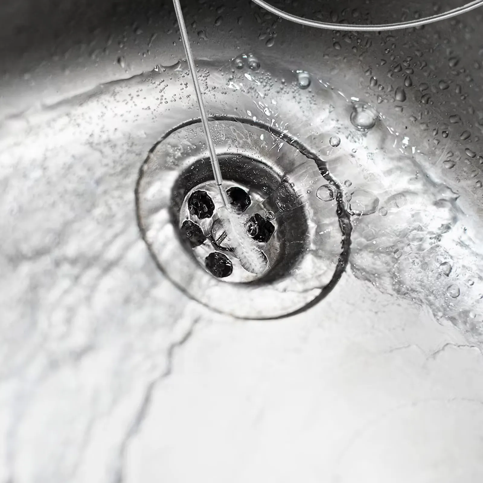 

Long Stainless Steel Refrigerator Drain Cleaner Fridge Cleaning Tool Drain Brush Tube Cleaner Flexible for Ice Buildup