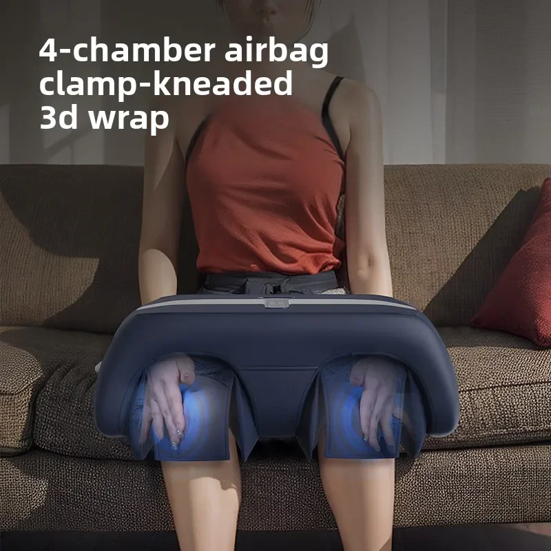 

Массажер для ног, трансграничные наколенники, воздушная волна, вибрация, горячий компресс, подушка безопасности, старый холодный массажер для колена, колена