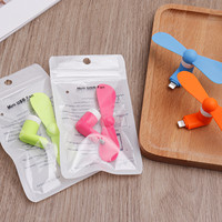 Creative Handheld Fans Charging Treasure Cooling Fan USB Gadget Fans Cool Gadgets Cooling Fans Portable Mini Cell Phone Fan