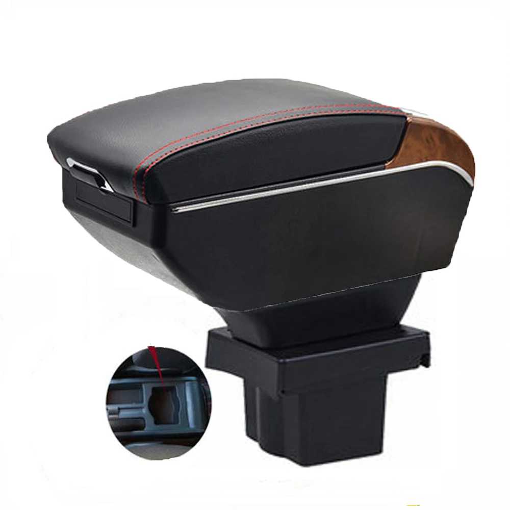 

Для Skoda Yeti Octavia A5 MK2 подлокотник, детали для модернизации, центральная консоль, специальное место для хранения, автомобильный локоть с USB