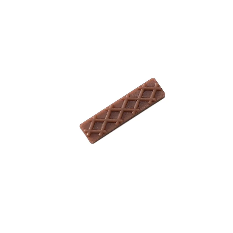 Fake Mini Wafer Chocolate Biscuit, Simulation Food, Photography Props, Home DIY Craft Decoration, 100Pcs Lot