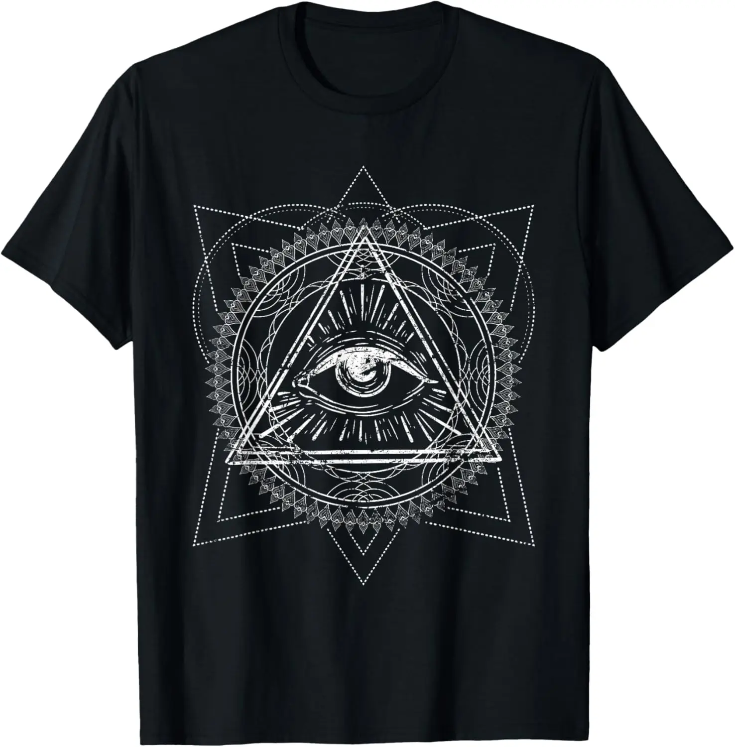 Blackcraft Wiccan Witch Sacred Geometry Eye Occult T-Shirt