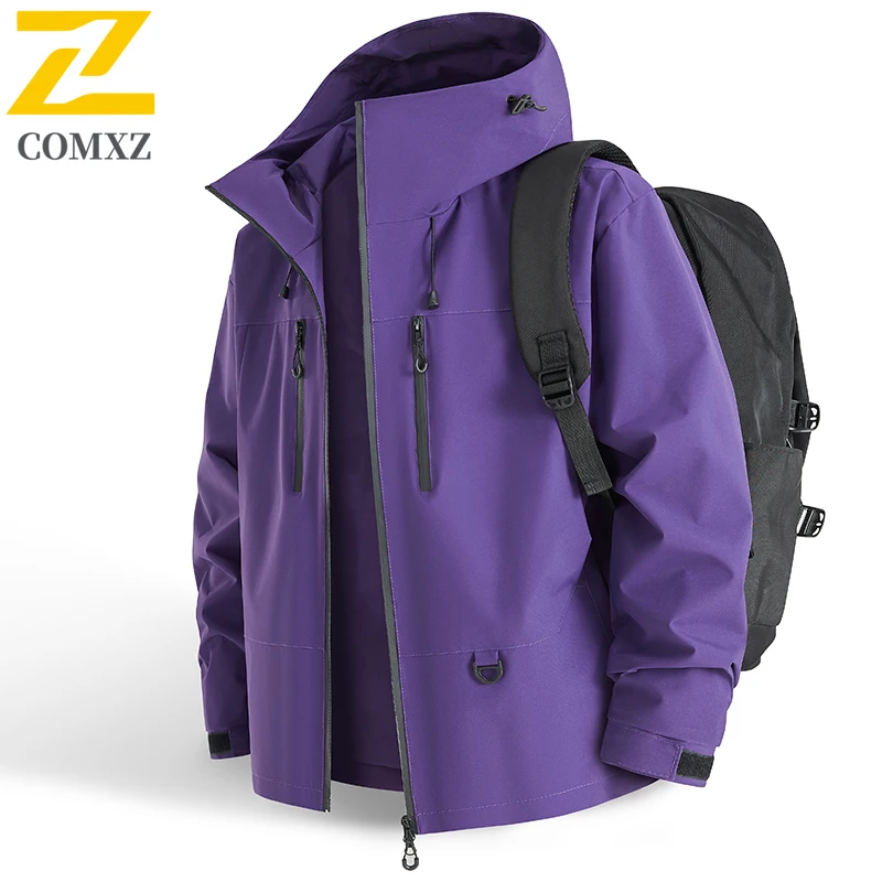 Travel Hiking Jacket Male Motocross Clothing Mountain Bike Waterproof Coat Bicycle Outerwear Women Camping Hooded Windbreaker