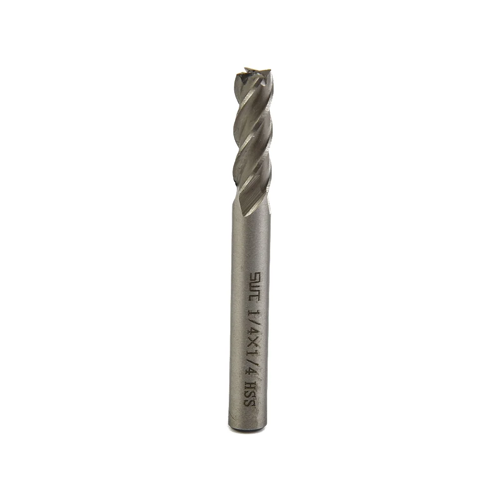 4 Flute Milling Cutter Machine Straight Shank 1/4*1/4