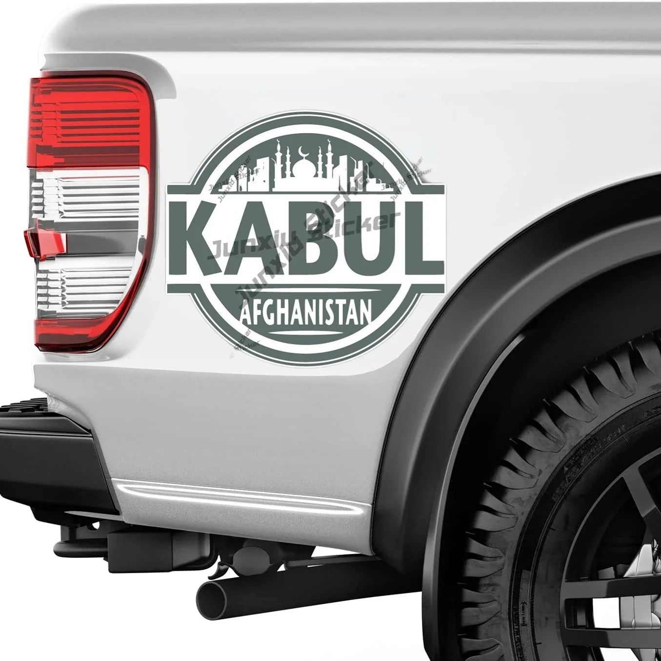 Kabul City Afghanistan Decal Kabul Stamp City Travel Label Car Bumper Sticker Baby Shower Decoration Decals for Car Suv Camping