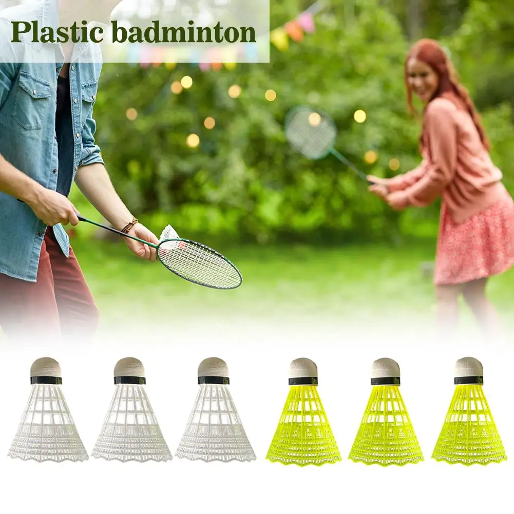 3/6pcs Led Bedminton Shuttlecocks Led Luminous Badminton Shuttlecocks For Colorful LED Lighting Sport Badminton Light Spot