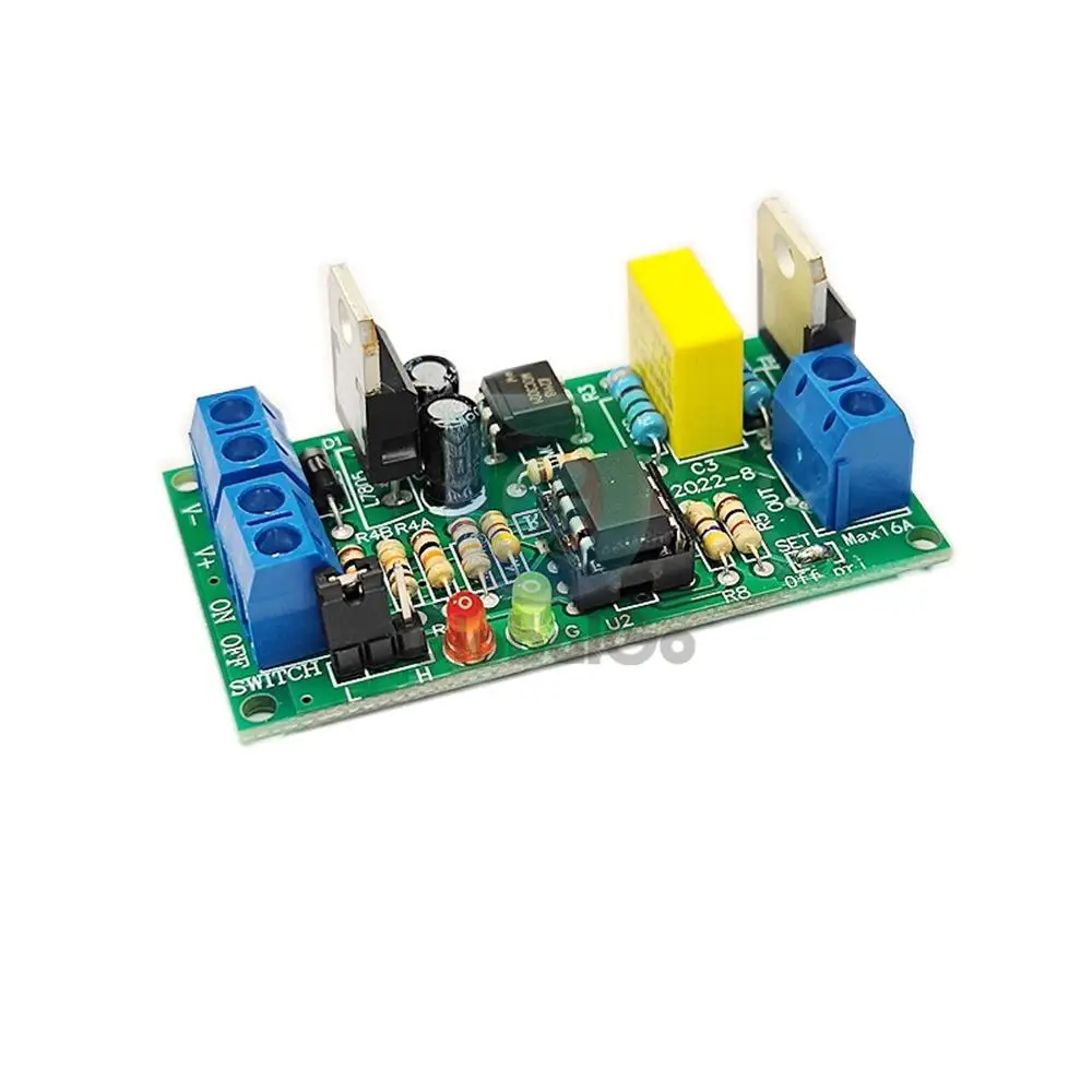 العاصمة 7v-30v الزناد تأخير التبديل على - قبالة المجلس الموقت الموقت التتابع وحدة تأخير التبديل وحدة