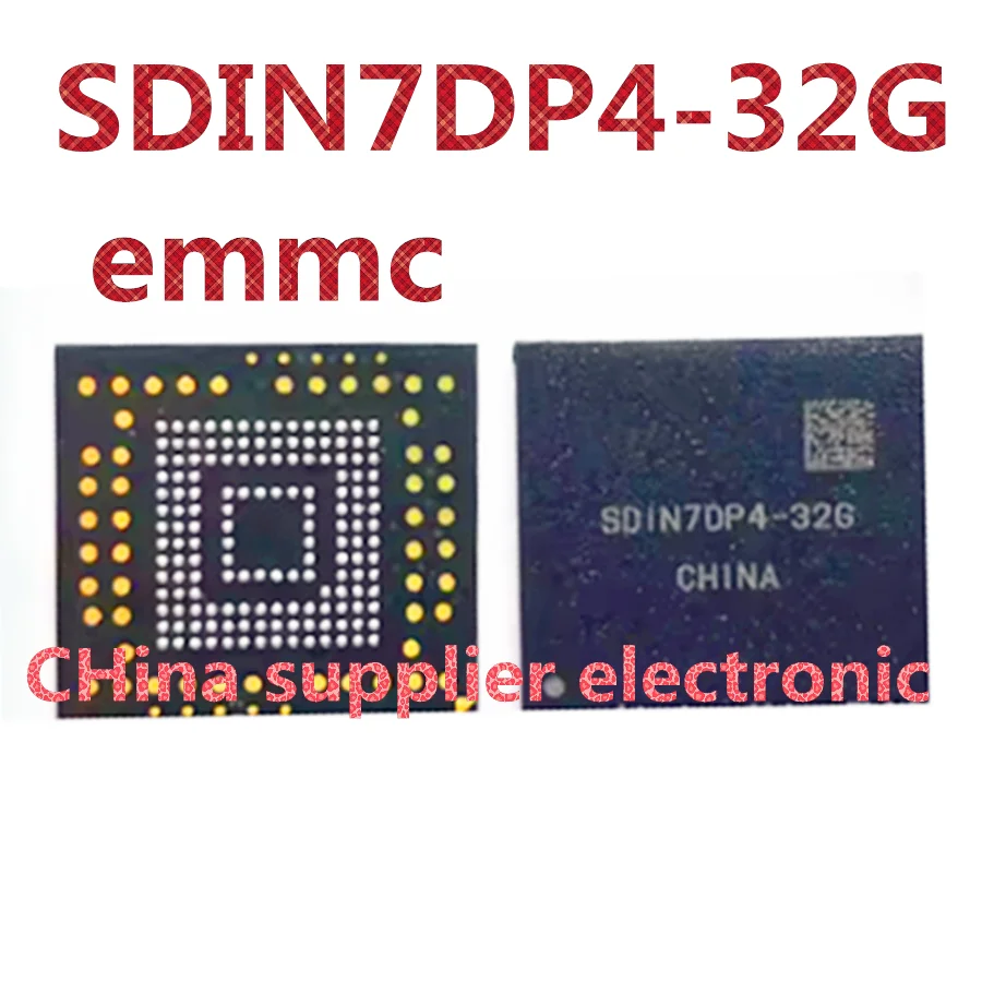 

SDIN7DP4-32G 153 шарик emmc 32G шрифт жесткого диска мобильного телефона