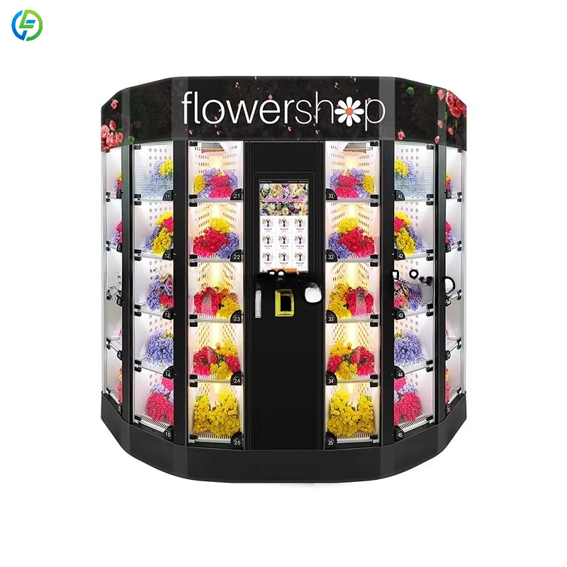 Cooling Floral Vending Machine Automatic Flower Florist Vending Machine for Floral Plants in Shopping Mall