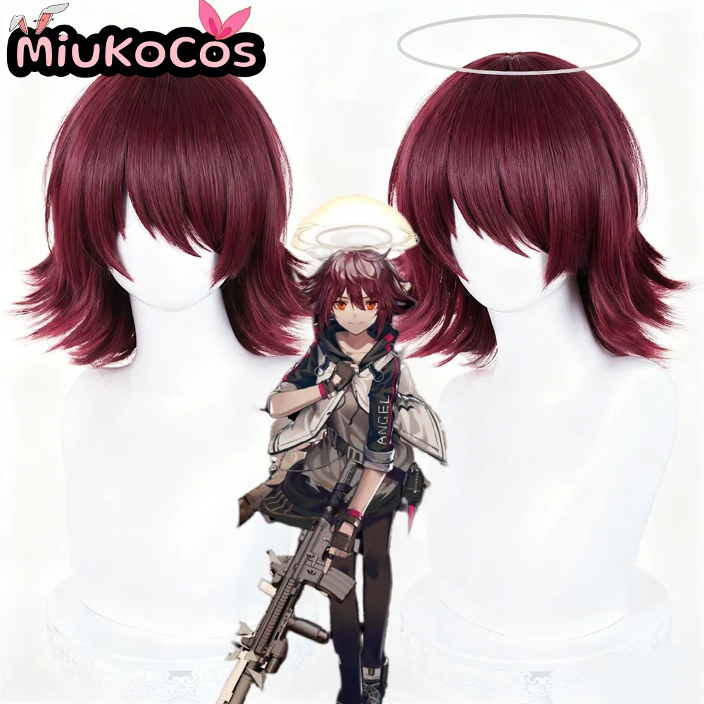 

IN STOCK エクシア Exusiai Cosplay Wig MiukoCosplay Game Arknights Cosplay