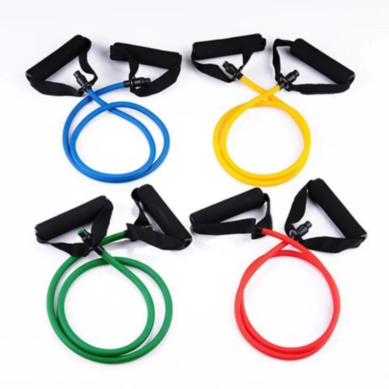 Resistance Bands With Handles Exercise Workout For Men Women Strength Training Equipment At Home 5 Levels Tube Band Pull Rope