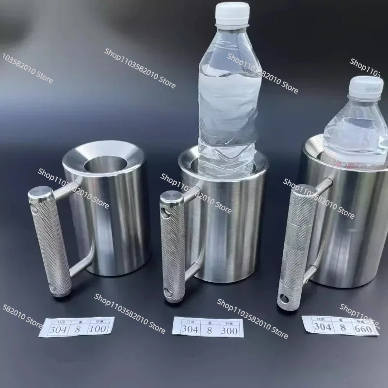 Available 8kg Heavy Dumbbell Mug, AISI304 Stainless Steel, 300ml/660ml Fitness Gift