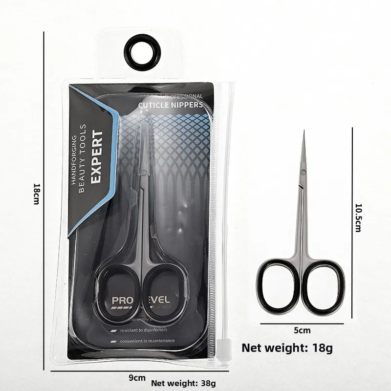 Russian Style Stainless Steel Cuticle Nipper Professional Manicure Pedicure Tool For Fingernail Toenail Care And Beauty Routine