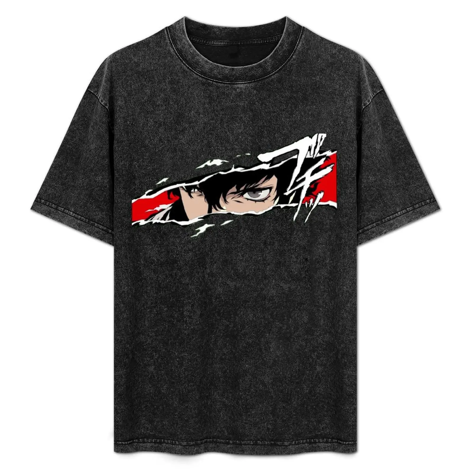 

Joker Ren Amamiya Cut In T-Shirt Everyday Wear Basic Short Sleeve Top