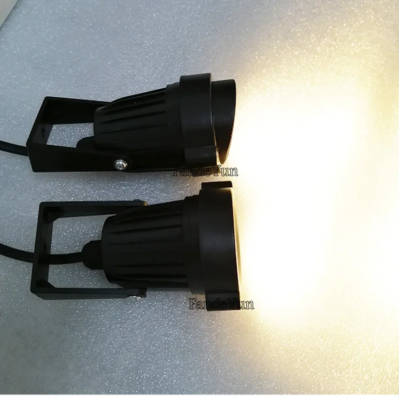 Hight Power LED Garden Lighting 3W 6W 10W 12W 18W Outdoor Lawn Lamp Waterproof IP65 Yard Path Spotlights AC85-265V DC12V