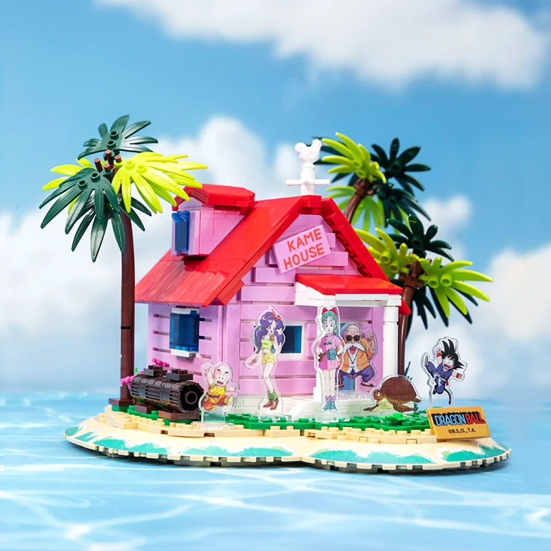 Pantasy Dragon Ball Kame House Building Blocks Toy