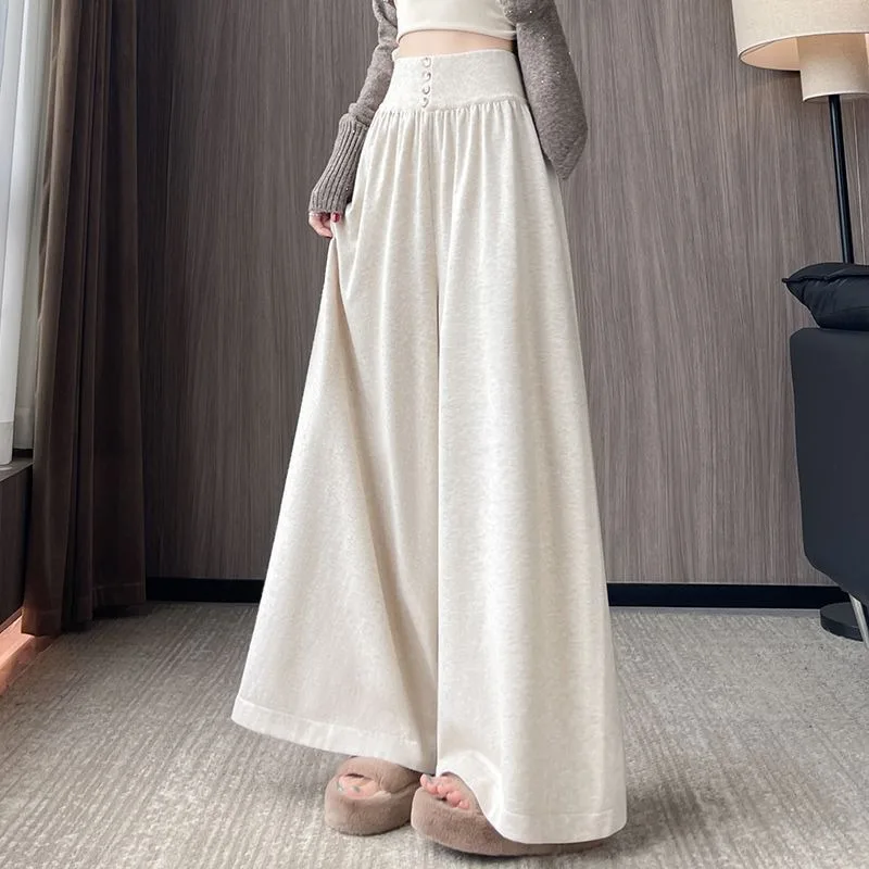 

Маленький и милый дизайн с мягкими и липкими брюками на весну и осень. Новые стили. Классические универсальные и удобные брюки-юбки.