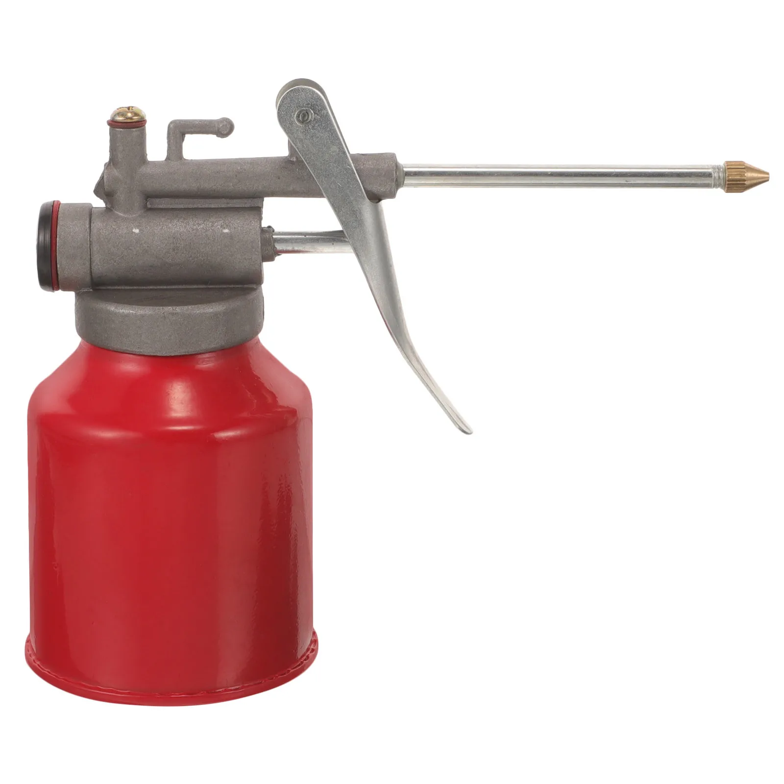 

Manual Oil Gun Large Capacity Long Spout Car Motorcycle Lubrication Hand Pump Oiler Metal Oil Container Automotive