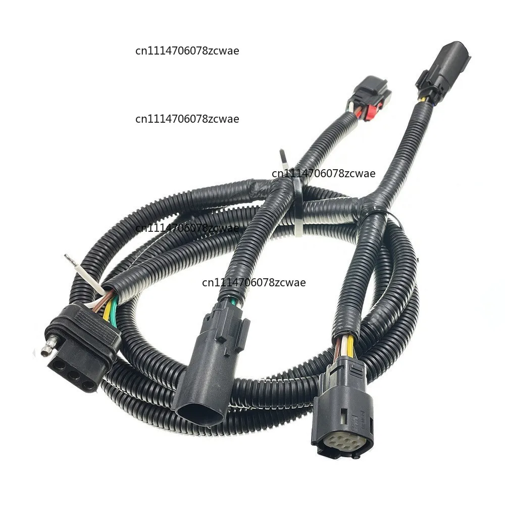 4 Pin Tailgate Light Harness Rear Lamp Connector Cable Fit for Silverado Sierra 1500 2019+ Pickup Truck Replacement Accessory