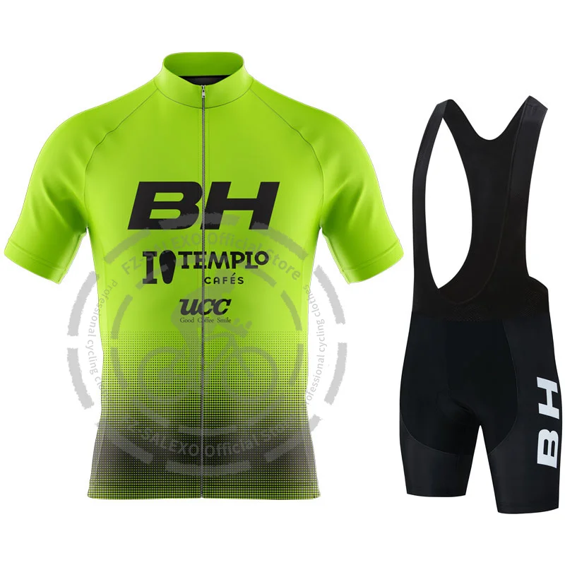 2024 BH Maglia da ciclismo Set manica corta per uomo Anti-UV Maglia da ciclismo Set Bicicletta Estate Ropa Ciclismo Abbigliamento da ciclismo