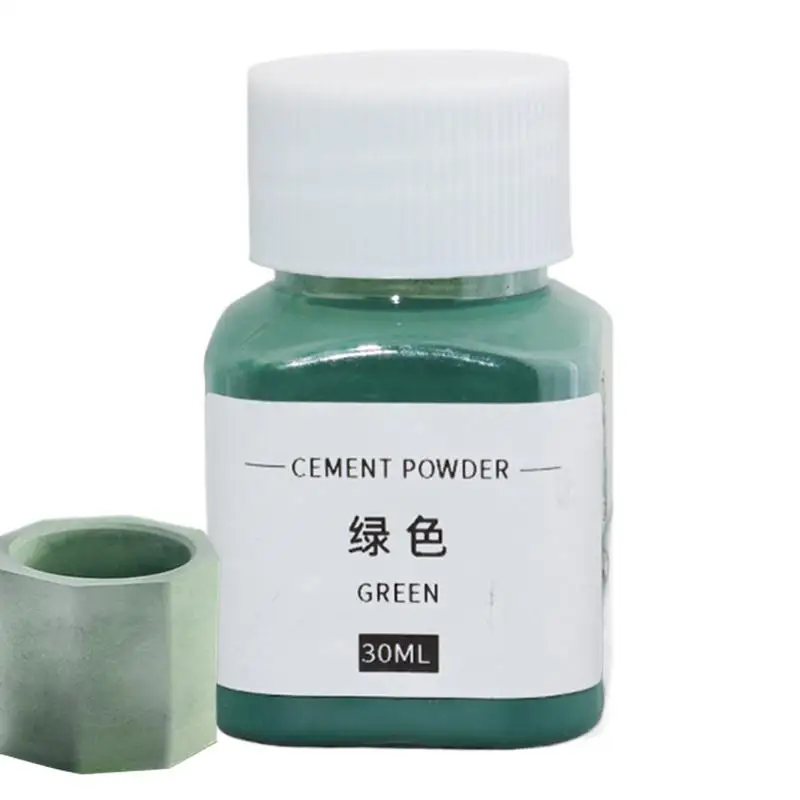 Poudre d'oxyde de fer de embaud'élection de résine, colorant de colorant, colorant de béton de pigment, turnant pour le plâtre de gypse, mastic, coulis, peintures de lait de piliers, 30ml