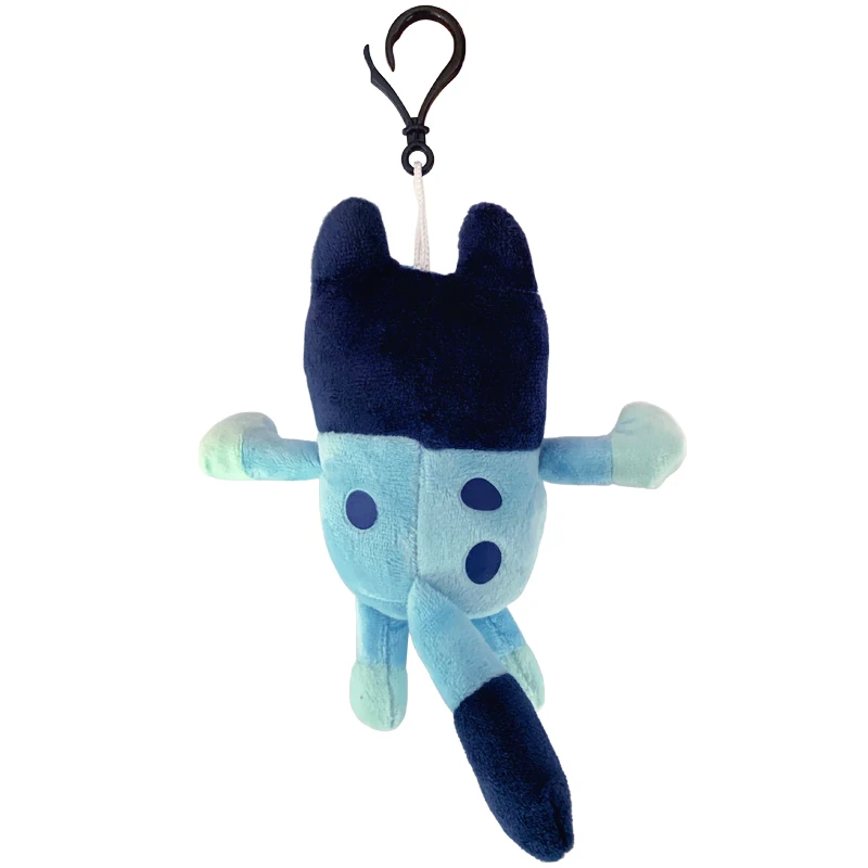 Bluey e Bingo giocattoli di peluche 15 cm figura anime cartone animato cane farcito bambola di peluche ciondolo zaino per bambini ornamento regalo
