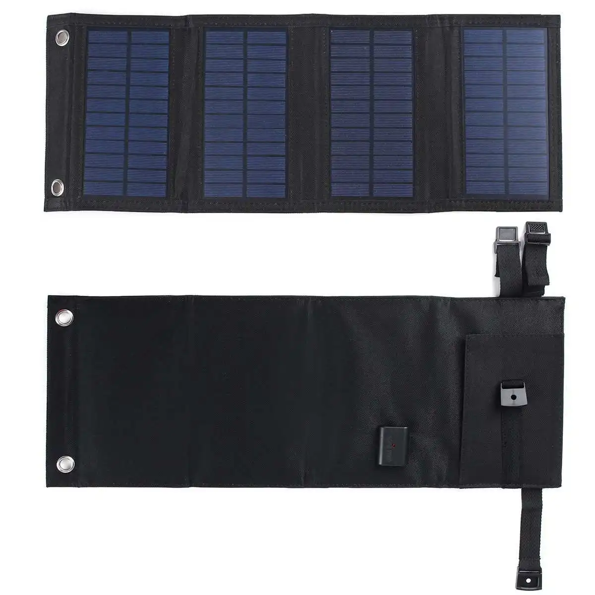 200W 5V Foldable Portable Solar Panel Mobile Electronic Product Power Bank Outdoor Waterproof USB Camping And Hiking Accessories