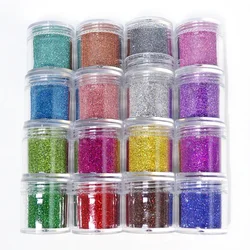 10ml Shiny Holographic Glitter Nail Art Decorations Laser Pigment Powder All For Manicure Glitter Bulk Decoracion