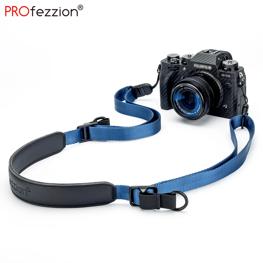 Verstelbare Camera Sling Band Schouderband Snelsluiting Met Arca-Type Plaat Voor Fujifilm X100vi Sony A7iv A7iii A6400 A6000