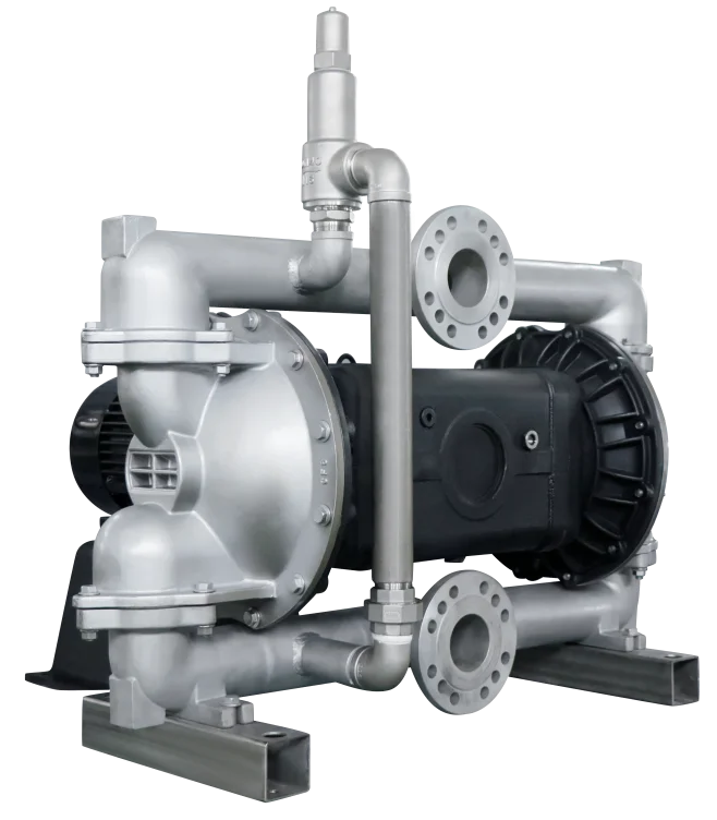 Stainless Steel Air Operated Double Diaphragm Pump Ink Water Fluid Transfer Industrial Spare Parts Pump