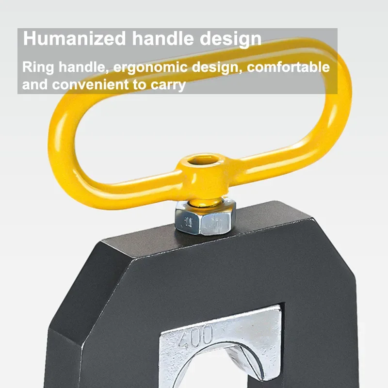 분할 수동 유압 펜치 300/400/500 전기 압착 펜치 플러그인 전압 구리 및 알루미늄 터미널 압착 도구