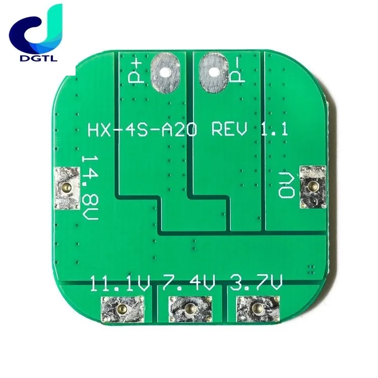 4S 14,8 V / 16,8 V 20 A Spitze Li-Ion BMS PCM Batterieschutzplatine BMS PCM 18650 Li Batterie