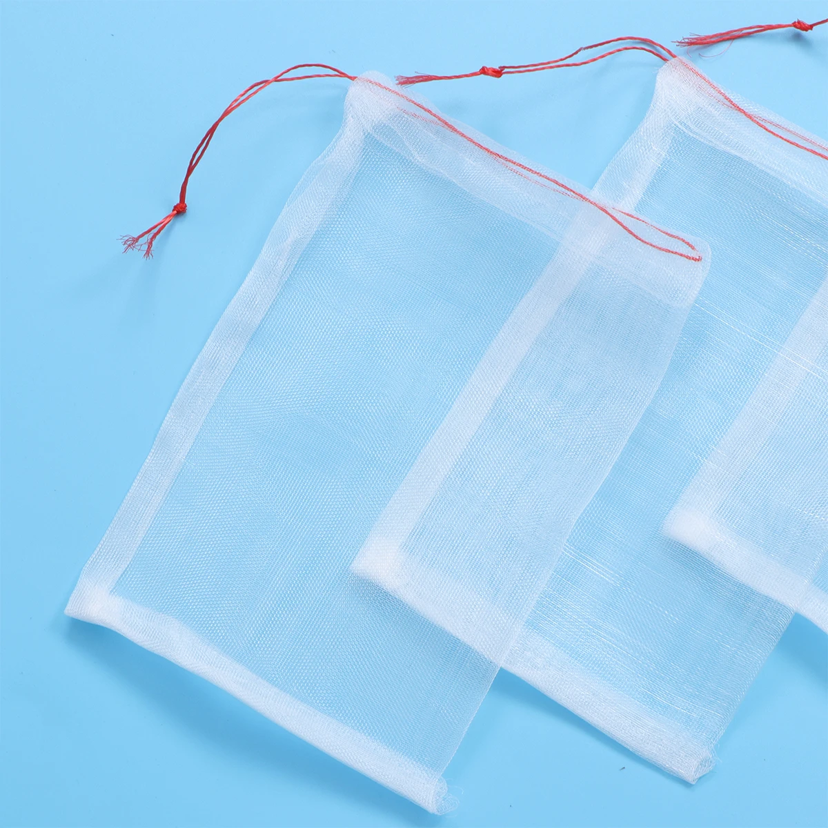 

100 Pcs Insect Proof Gauze Bags High Quality Nylon Durable Lightweight Breathable Mesh Fruit Vegetable Protection Growing