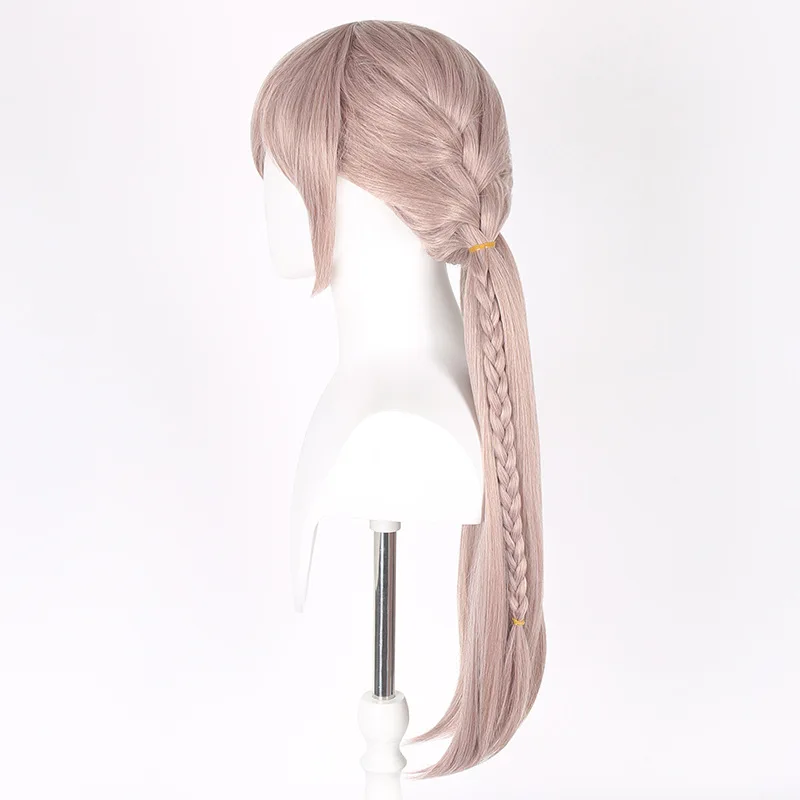 Wieczny Piekiel - Peruka Cosplay Yin Zhiping Fashion Spring Snow z Imitacją Skóry Głowy i Zaplatanymi Warkoczami z Tyłu