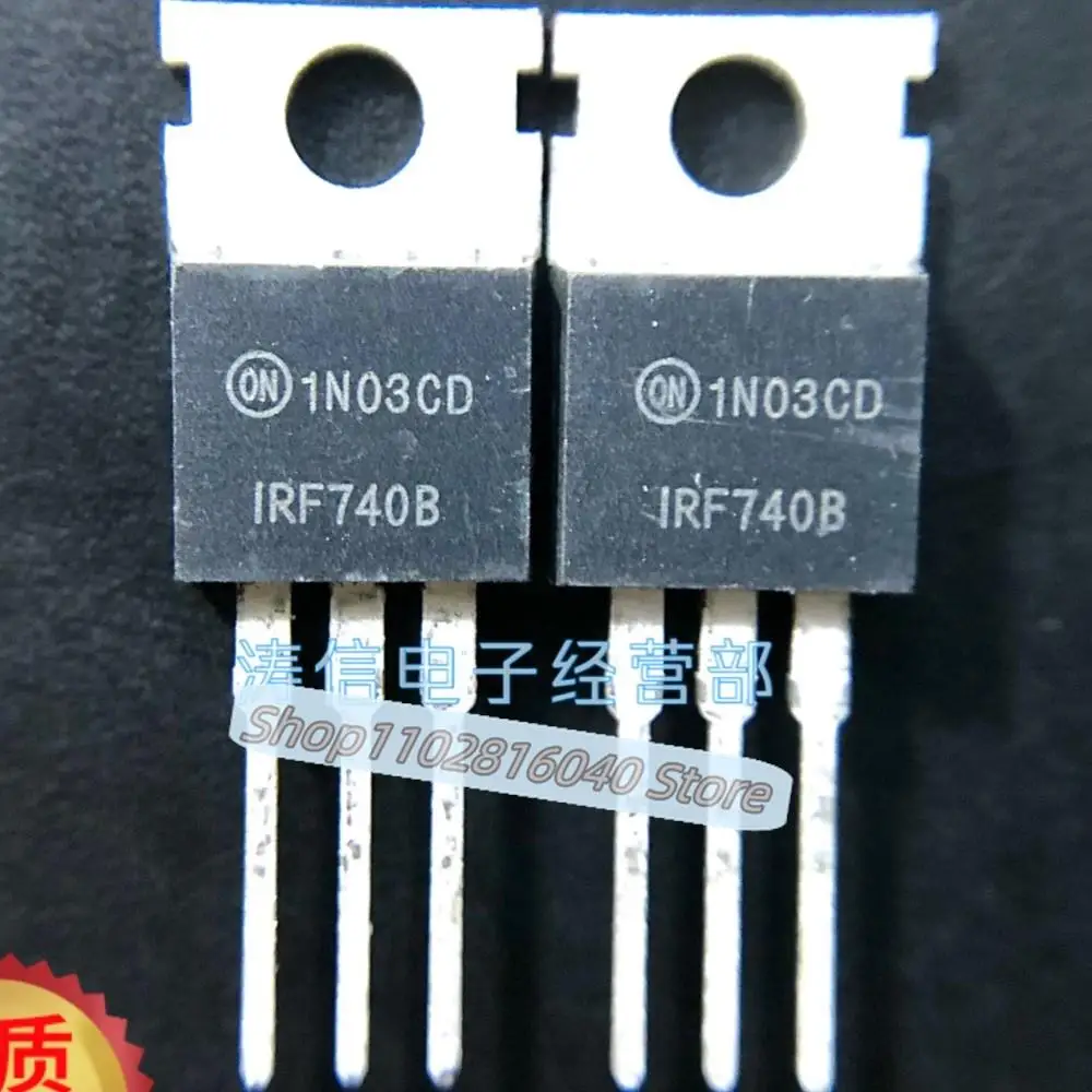 10PCS/Lot IRF740 IRF740A IRF740B  10A/400V MOS  Best Quality Imported Original Spot