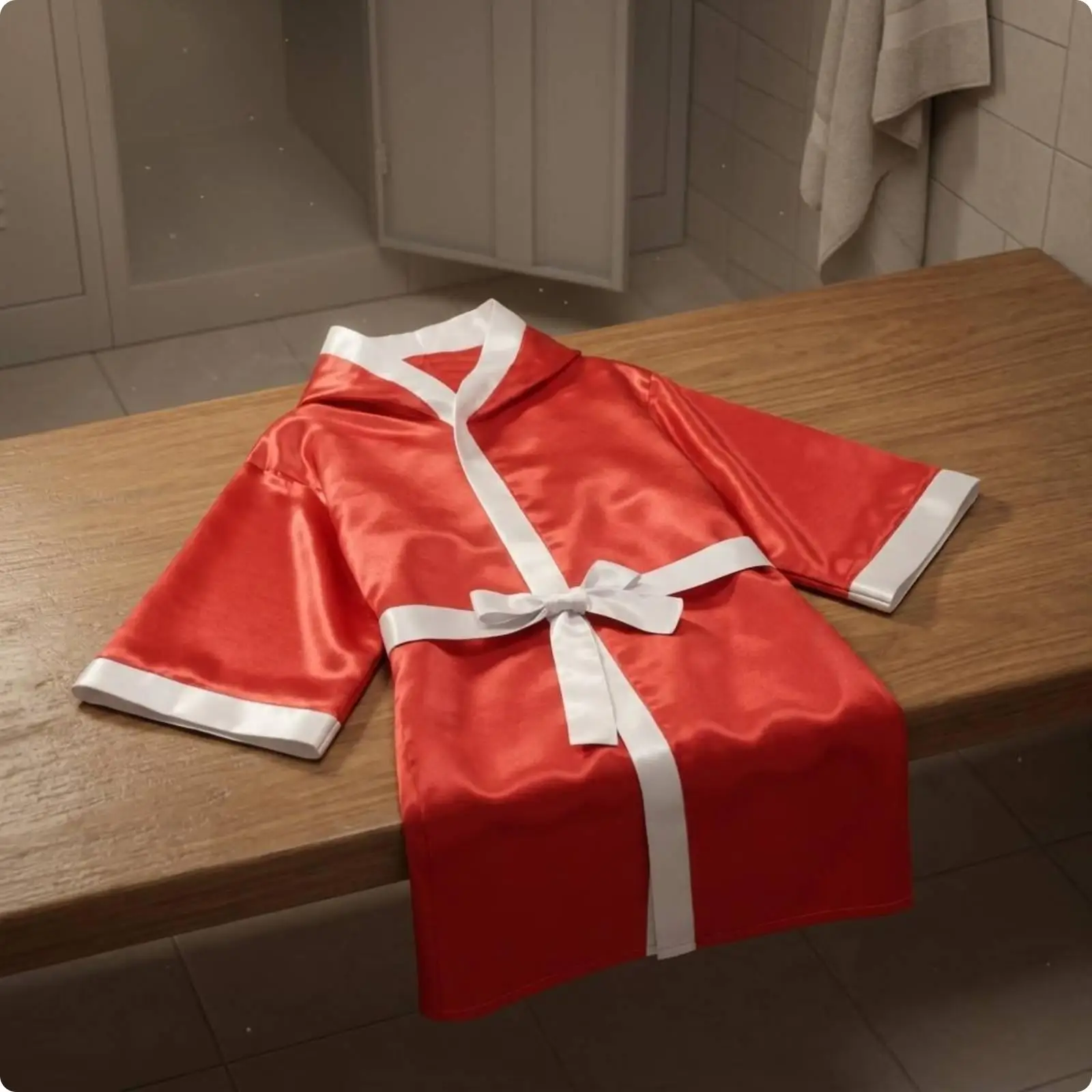 Combat Sports Robe Breathable Polyester Durable Build for Ring Entrance