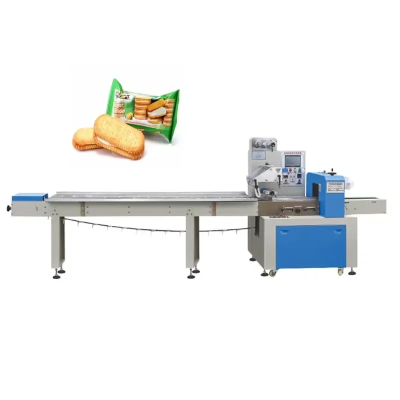 2026 CE Flow Pillow Packaging Machine KD-260 High Efficiency Automatic Horizontal Candy Bar / Energy Bar Machinery & Hardware
