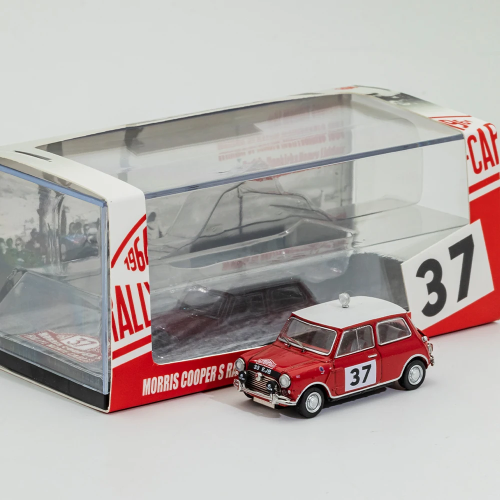 

DCT 1/64 модель автомобиля MinI Morris Cooper Cars автомобиль литой под давлением коллекция автомобилей игрушечная станция автомобиль с витриной