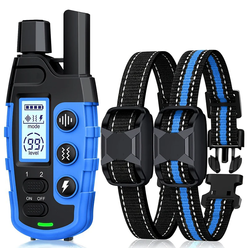 3300Ft Elektrische Hond Training Kraag Afstandsbediening Waterdicht Huisdier GedragVoor 5-120lbs Puppy Met Schok Trillingen