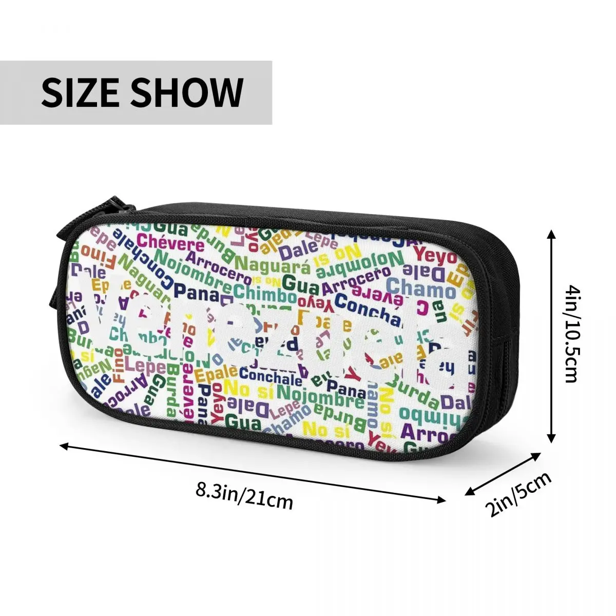 Venezuela Venezuelan Pencil Case Fun Pen Bags for Student Big Capacity Students School Gift Pencilcases