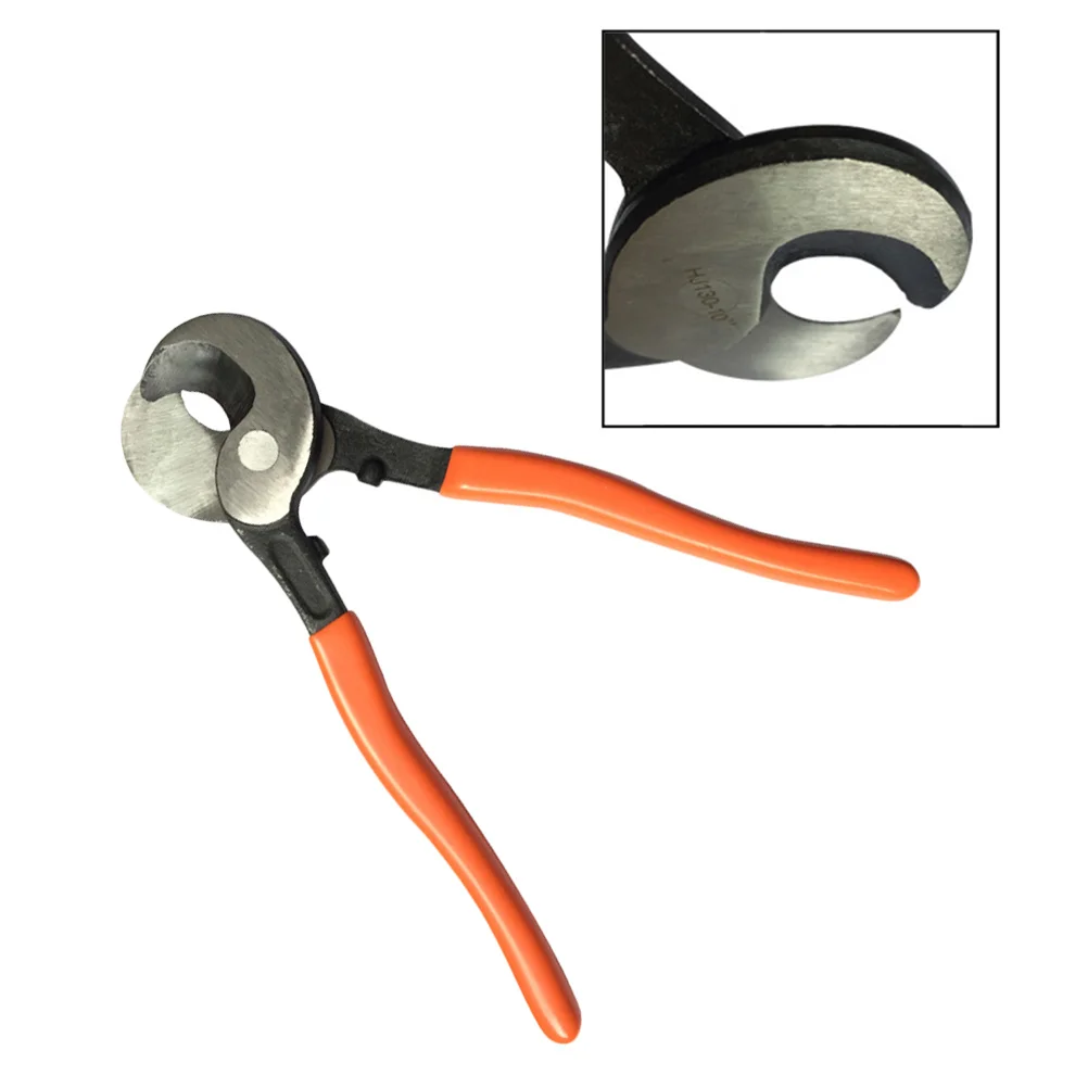 

Cable Cutters Heavy Duty For Copper Aluminum Wire Ratchet Mechanical Design Lightweight Anti-Slip Handle Compact