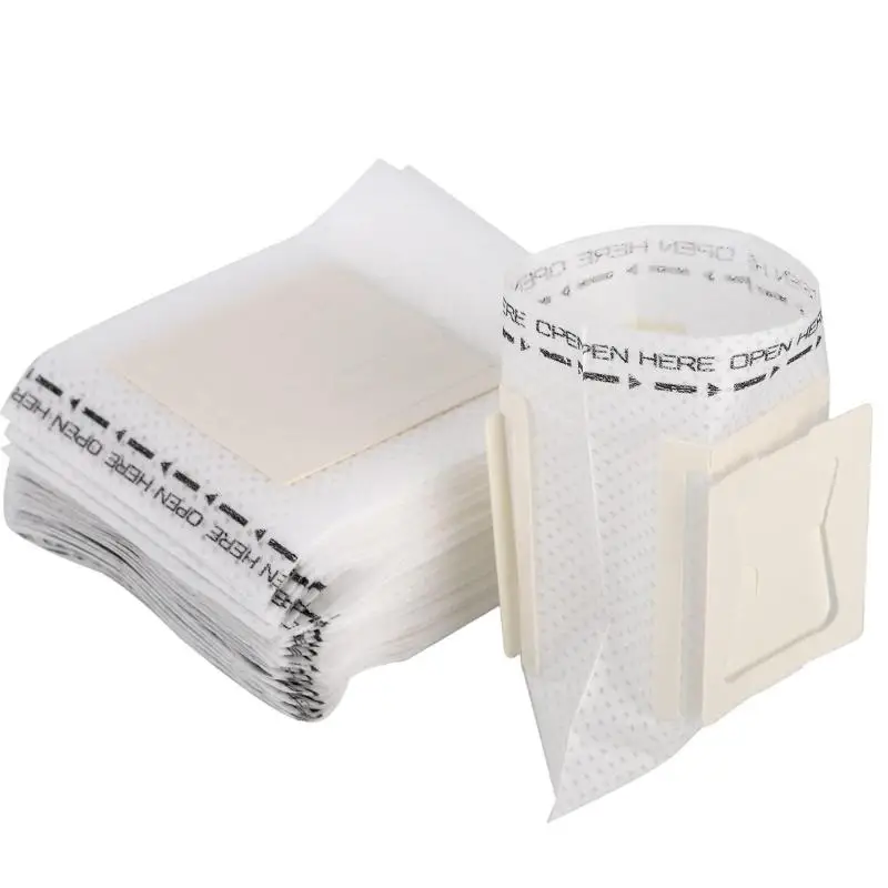 10/25/50Pcs Disposable Hanging Ear Coffee Filter Bags Portable Drip Coffee Bag Coffee Powder Filter Paper For Home Office Trave