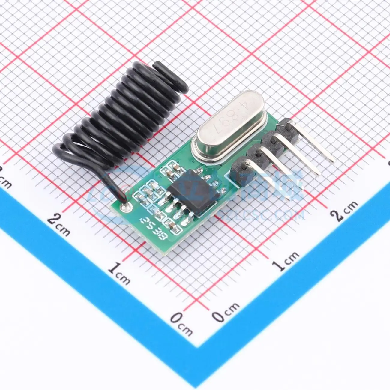 26pcs RX480RE 315MHz D6 0402 T receiver 315MHz 433.92MHz OOK ASK RF Wireless Communication Module for Smart Home System